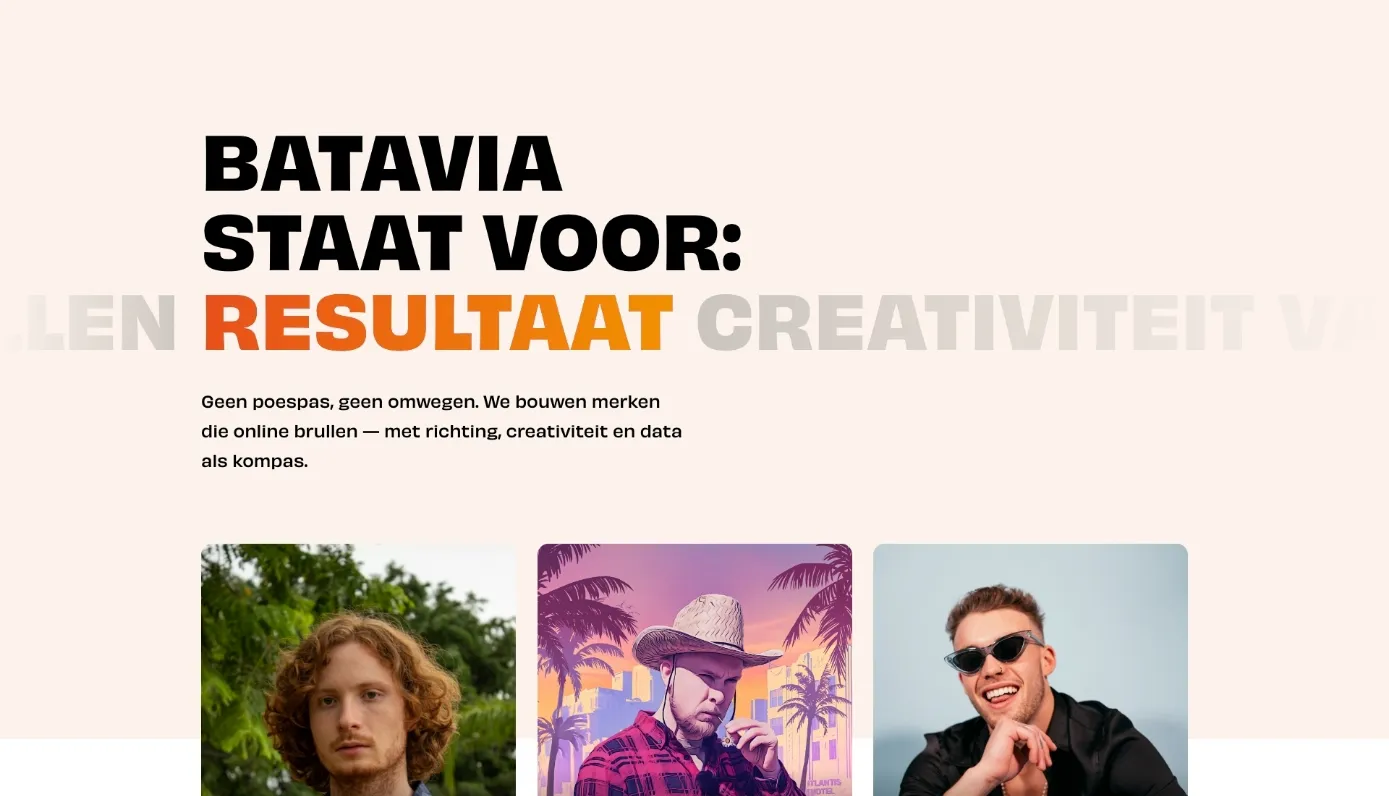 Batavia Digital homepage